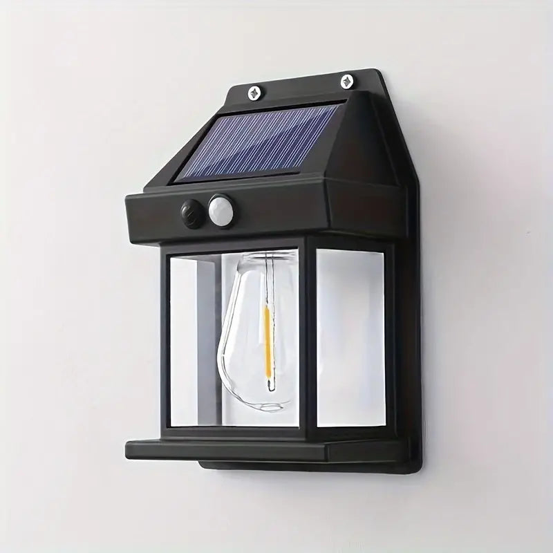 SolarGuard | Outdoor Wall Light – Motion Sensor & All-Night Illumination