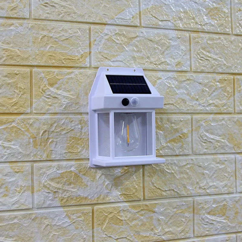 SolarGuard | Outdoor Wall Light – Motion Sensor & All-Night Illumination