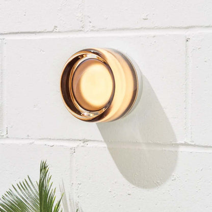 LumeCrest | LED Wall Light – Elegant Glass & Modern Metal Design