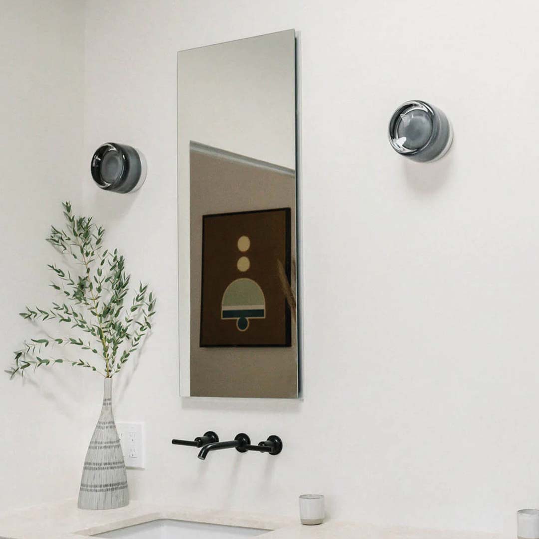 LumeCrest | LED Wall Light – Elegant Glass & Modern Metal Design