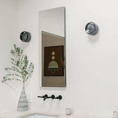 LumeCrest | LED Wall Light – Elegant Glass & Modern Metal Design