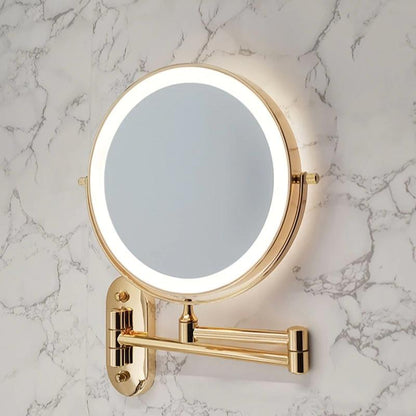 GlowMirror | LED Vanity Mirror – Natural Light & 5X Magnification