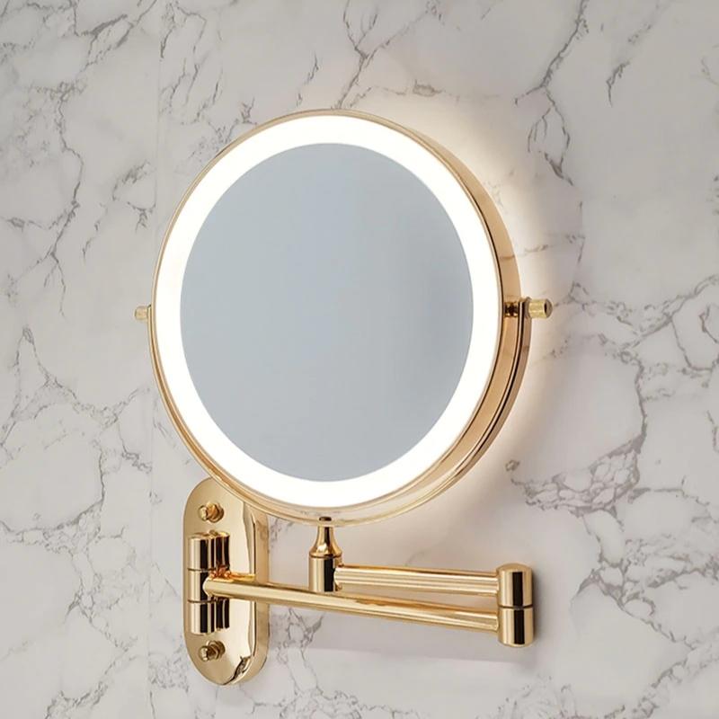 GlowMirror | LED Vanity Mirror – Natural Light & 5X Magnification