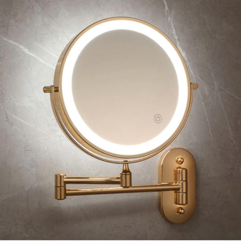 GlowMirror | LED Vanity Mirror – Natural Light & 5X Magnification