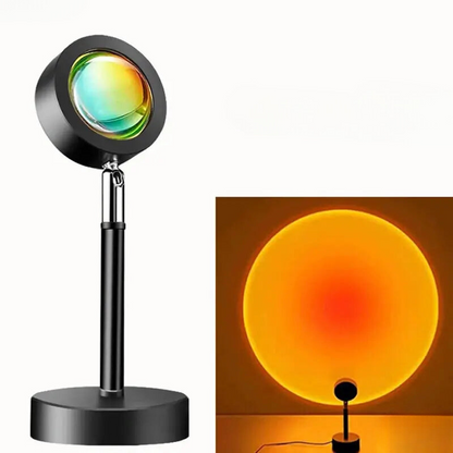 SunAura | Projection Lamp – LED Sunset Effect with Remote Control