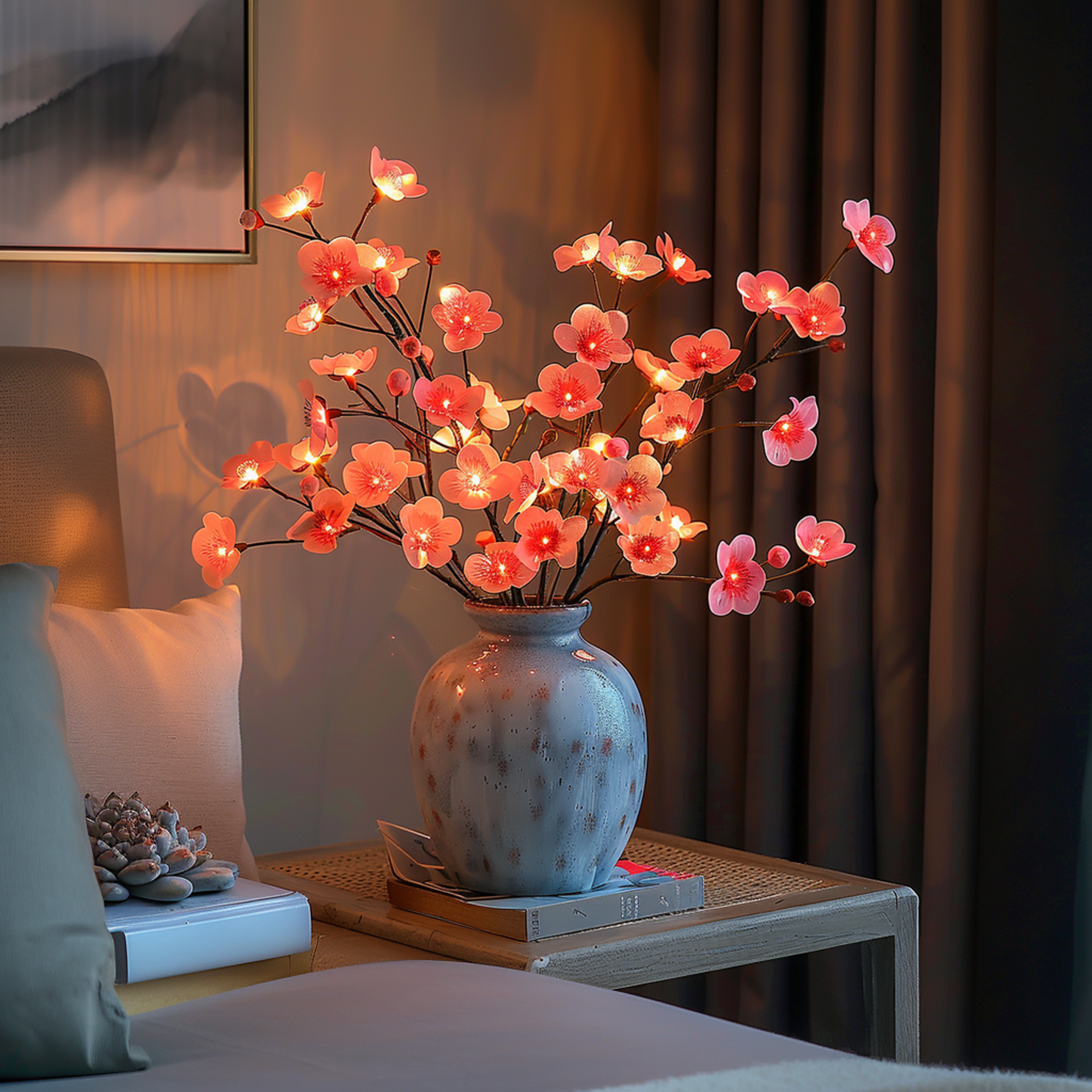 NatureLoom | Table Lamp – Serene Glow Inspired by Nature