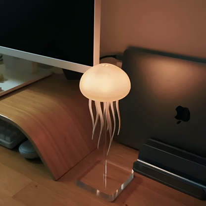 Jellumina - Voice-Activated Colour-Changing Jellyfish Lamp Decoluxe.co.uk