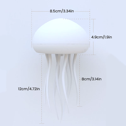 Jellumina - Voice-Activated Colour-Changing Jellyfish Lamp Decoluxe.co.uk