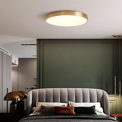 Elegant Decorative Metal and Glass Lamp – Black and Gold Living Room Light Fixture with Soft LED Lighting 4