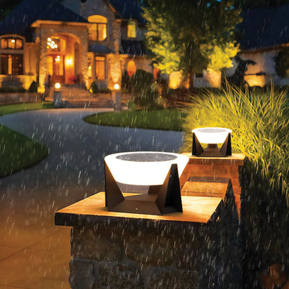 Modern Stainless Steel Solar Garden Lamp IP65 with Adjustable LED for Solar Outdoor Lighting 5
