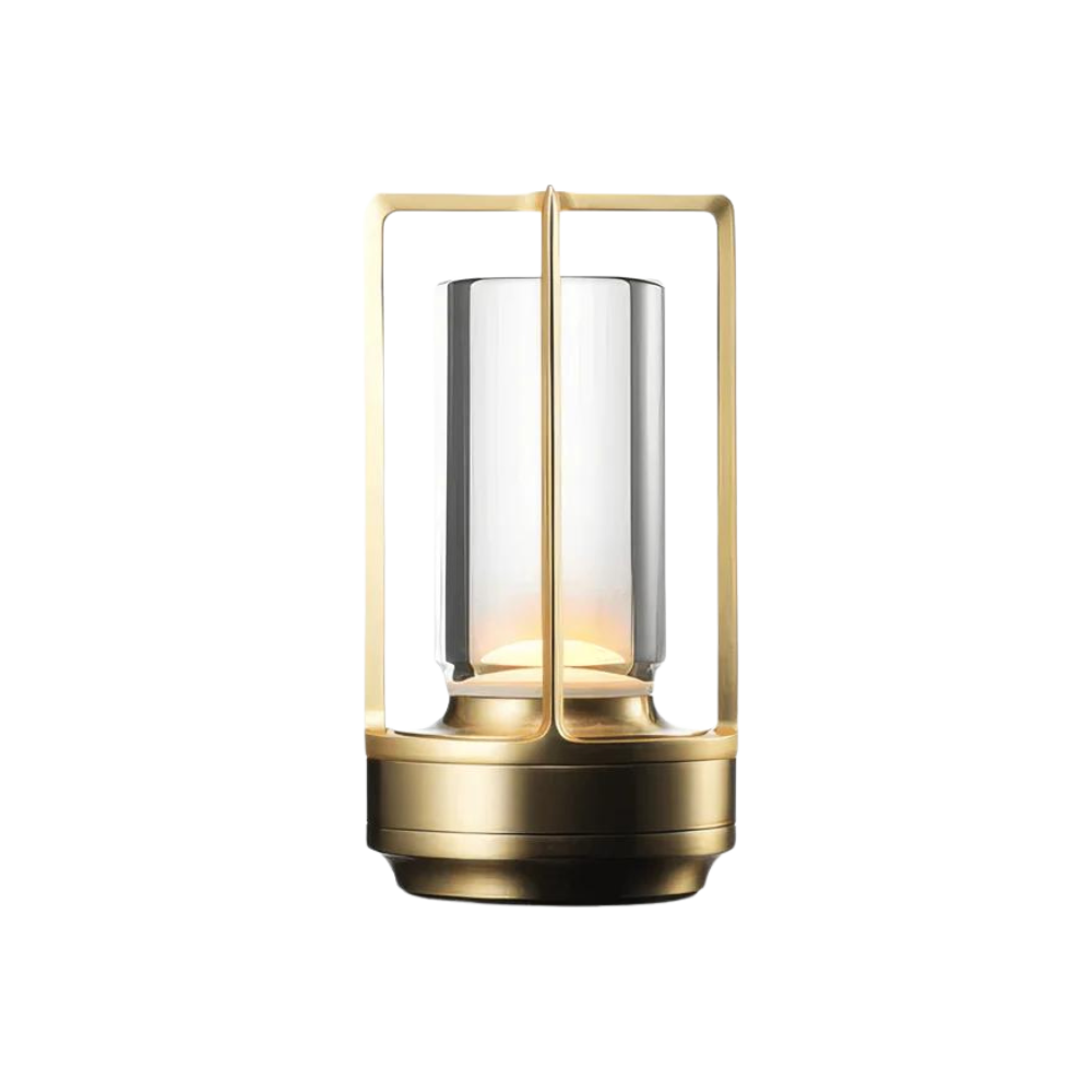Waterproof Outdoor Lamp with Touch Sensor and Adjustable Ambient Lighting - Cylindrical Crystal Outdoor Light Fixture 0