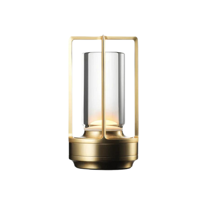 Waterproof Outdoor Lamp with Touch Sensor and Adjustable Ambient Lighting - Cylindrical Crystal Outdoor Light Fixture 0