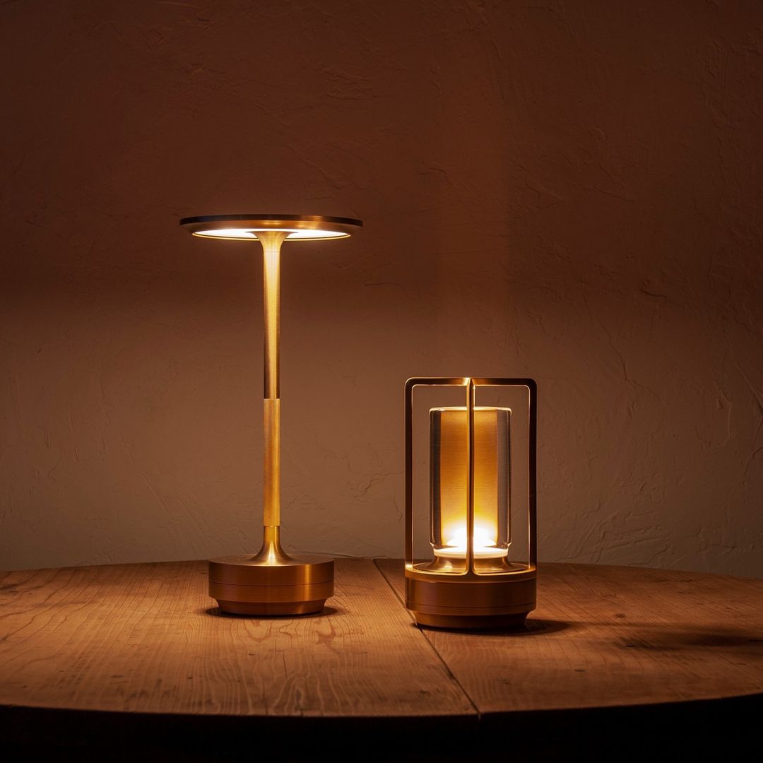 Waterproof Outdoor Lamp with Touch Sensor and Adjustable Ambient Lighting - Cylindrical Crystal Outdoor Light Fixture 2