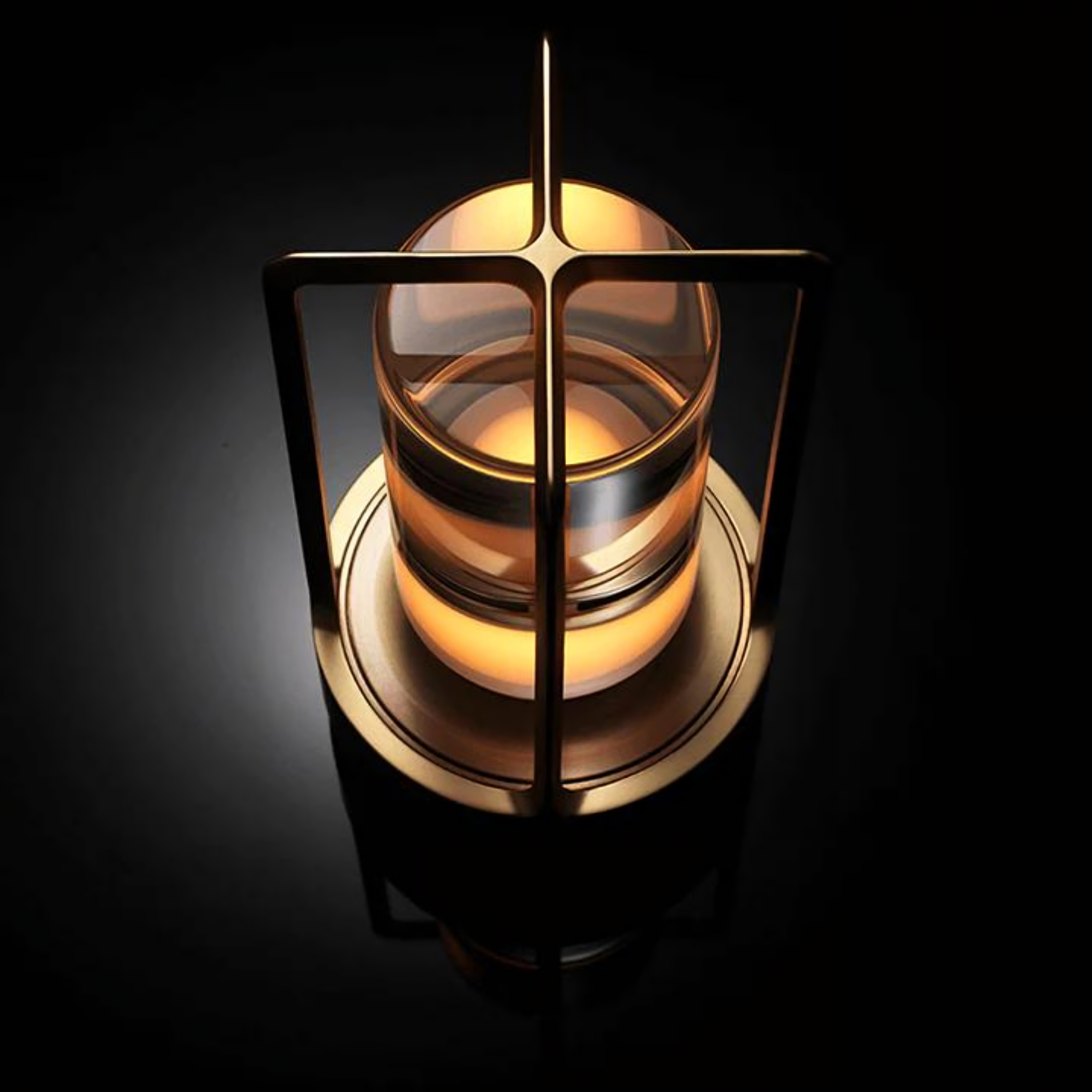 Waterproof Outdoor Lamp with Touch Sensor and Adjustable Ambient Lighting - Cylindrical Crystal Outdoor Light Fixture 7