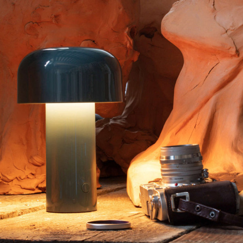 Rechargeable Wireless Mushroom Table Lamp – Fun and Practical Design for Desks and Bedside Tables 3