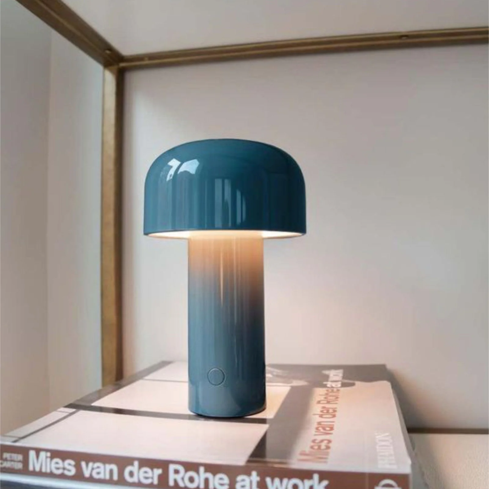 Rechargeable Wireless Mushroom Table Lamp – Fun and Practical Design for Desks and Bedside Tables 4