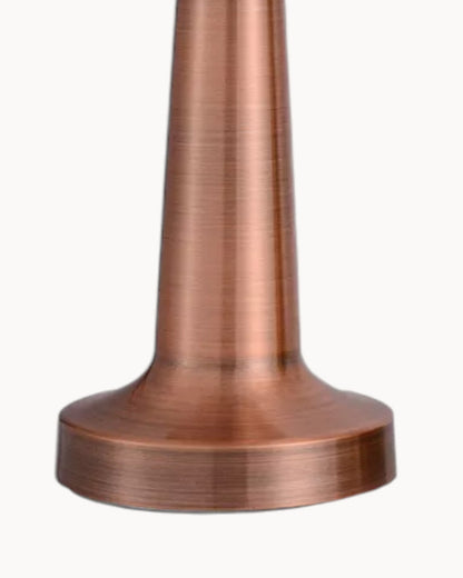Rechargeable Dimmable LED Table Lamp in Gold Stainless Steel – Modern and Tactile Design 7