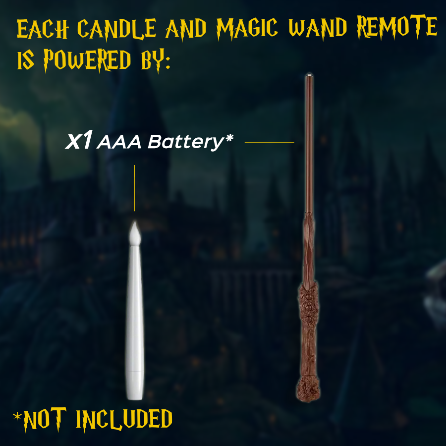 Levitara - Flameless Floating Taper Candle Set Decoluxe.co.uk