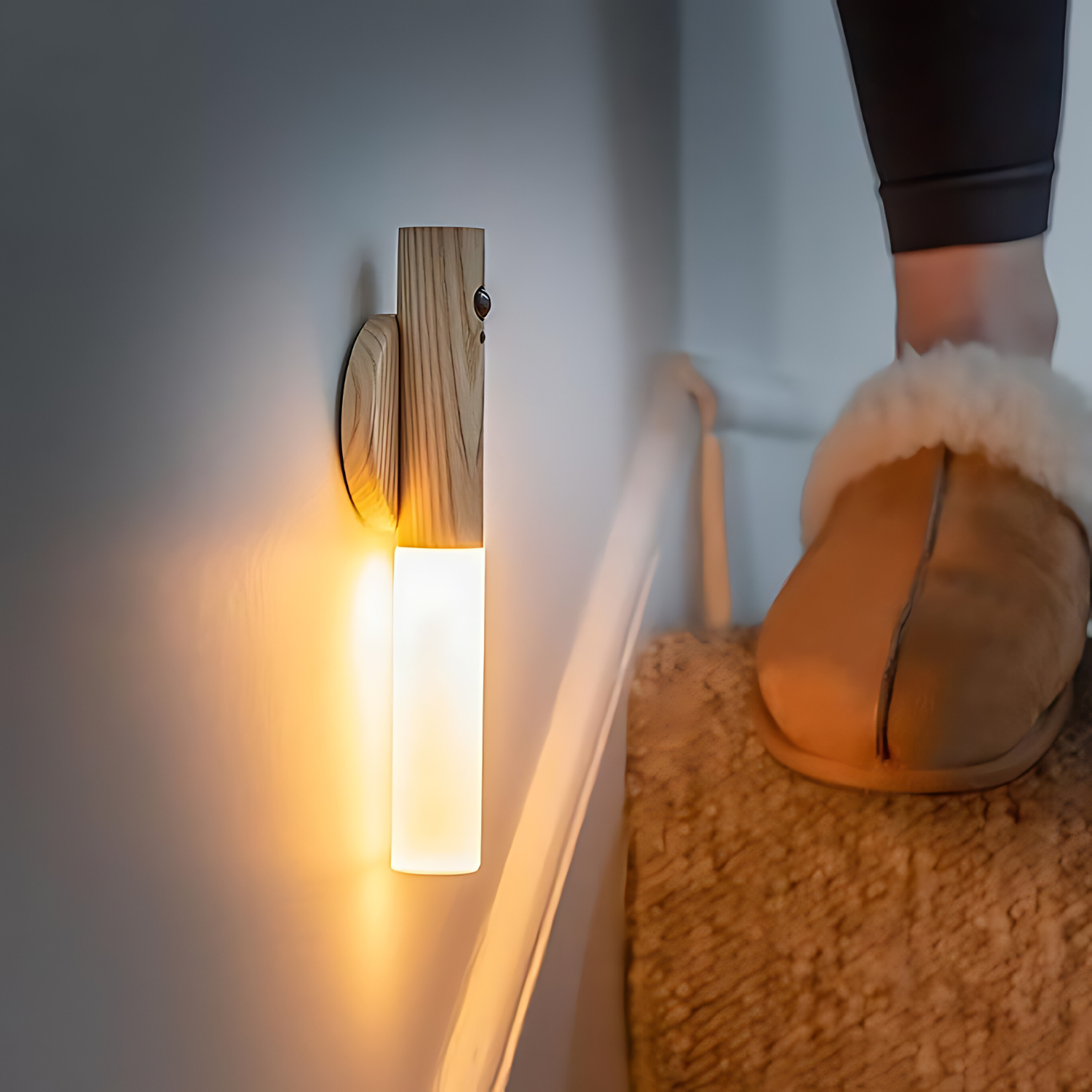Golden Glow - Energy-Efficient LED Wall Light for Indoor and Outdoor Use 3