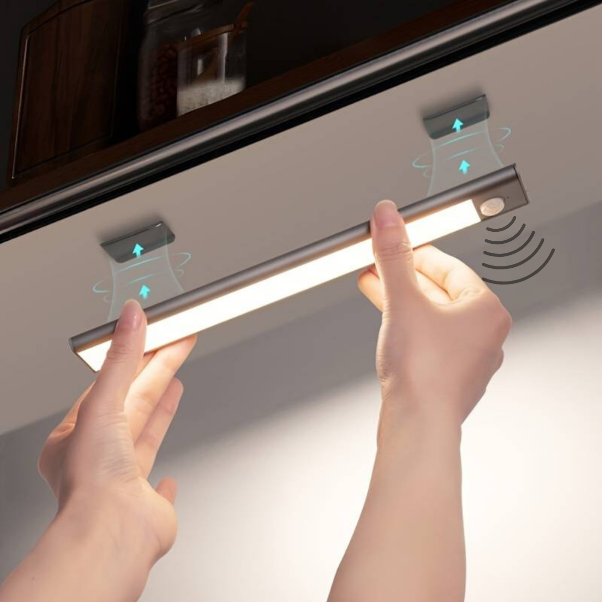 LumiGlow | Wireless LED Lamp – Motion Sensor & USB Rechargeable