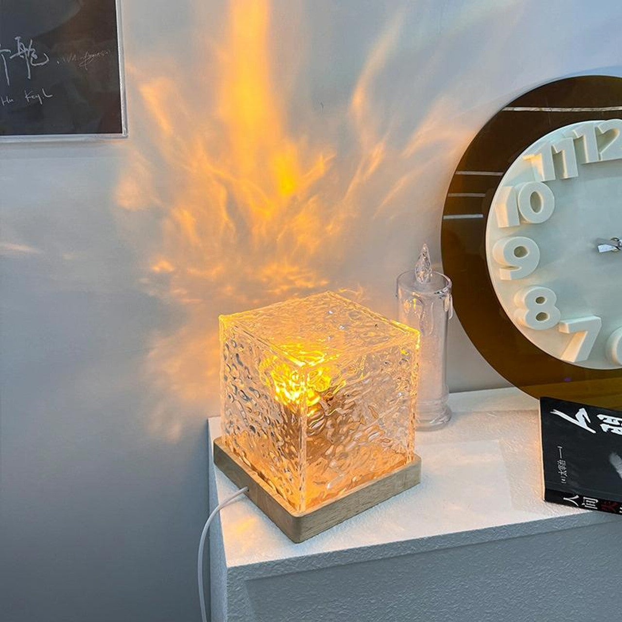 WaveGlow | LED Night Projector – Water Effects & Relaxing Ambience