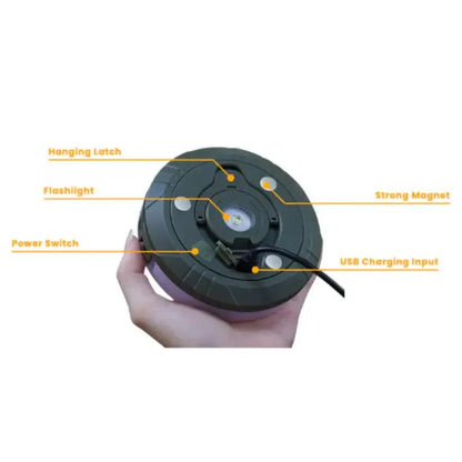 Lumivast - 4-In-1 Retractable Outdoor Camp Light Decoluxe.co.uk