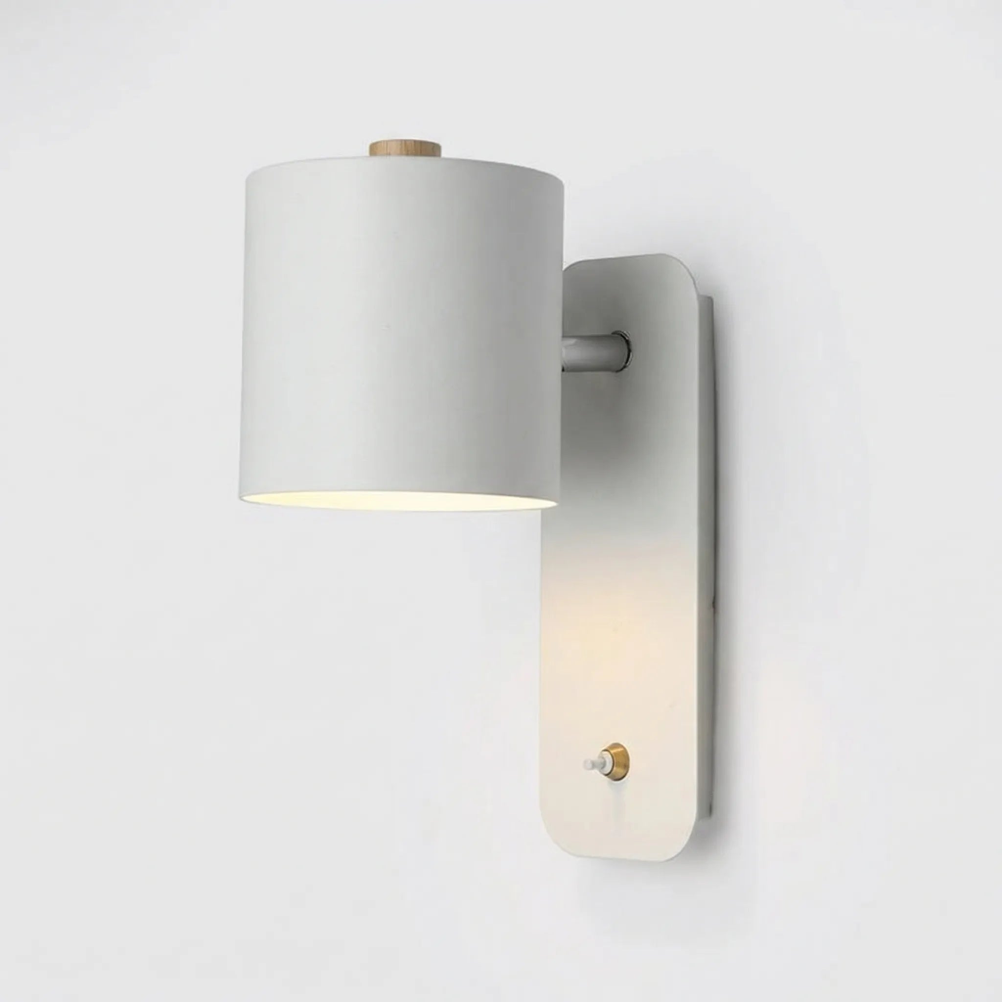 Lumivex - Cylindrical LED Indoor Wall Light With Switch Decoluxe.co.uk