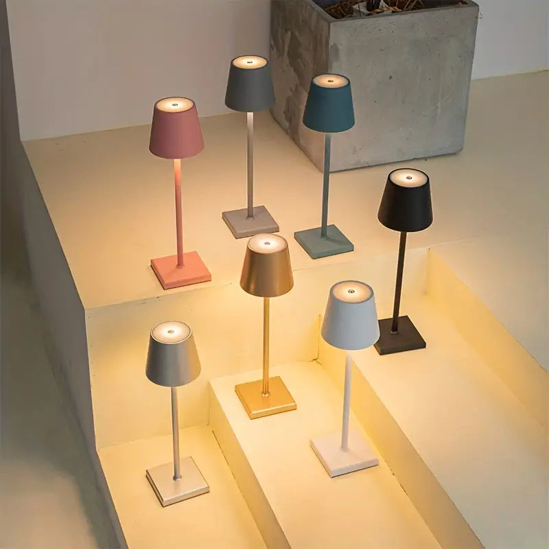 LumoGlow | Wireless Lamp – Rechargeable LED & Touch Control
