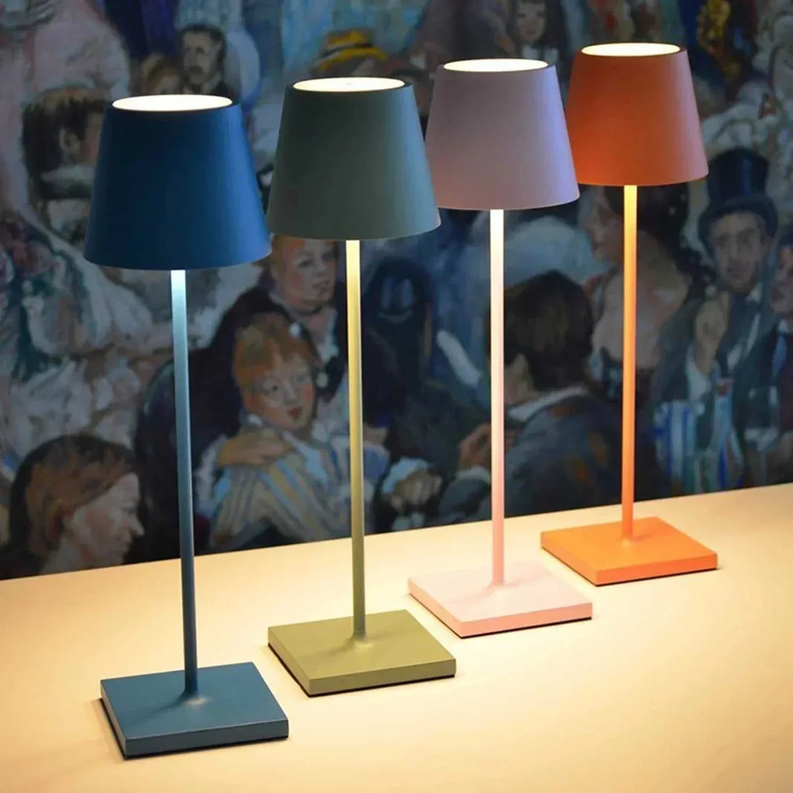 LumoGlow | Wireless Lamp – Rechargeable LED & Touch Control
