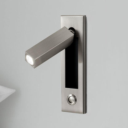 Modern LED Bedside Wall Lamps - Adjustable Sconce with Hidden Switch, Dimmable 14