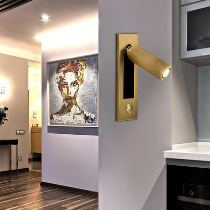 Modern LED Bedside Wall Lamps - Adjustable Sconce with Hidden Switch, Dimmable 6