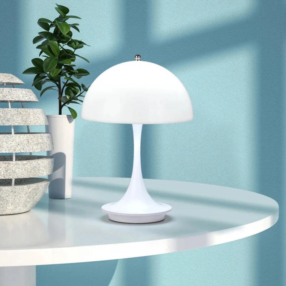 LumaMush | Wireless Mushroom Lamp – Warm Scandinavian Glow