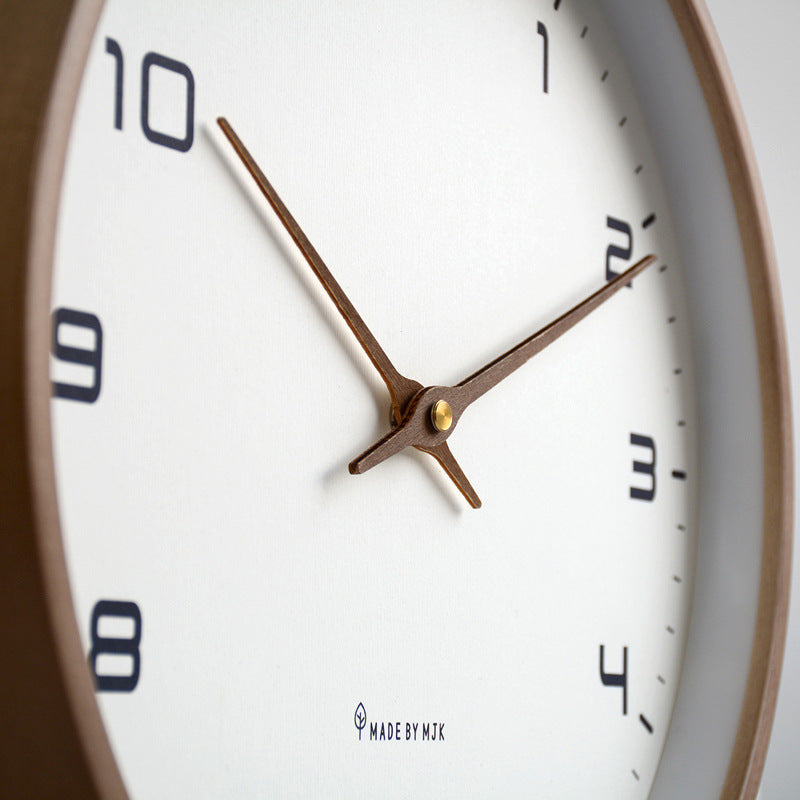 TimelessGlow | Wall Clock – Silent Quartz & Minimalist Design