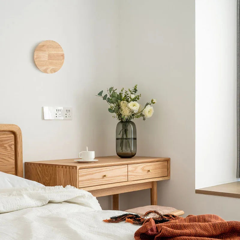 WoodGlow | LED Wall Light – Natural Design & Nordic Warmth