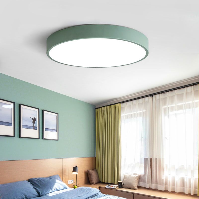 GlowRing | Ceiling Light – Ultra-Slim LED with Pastel Elegance