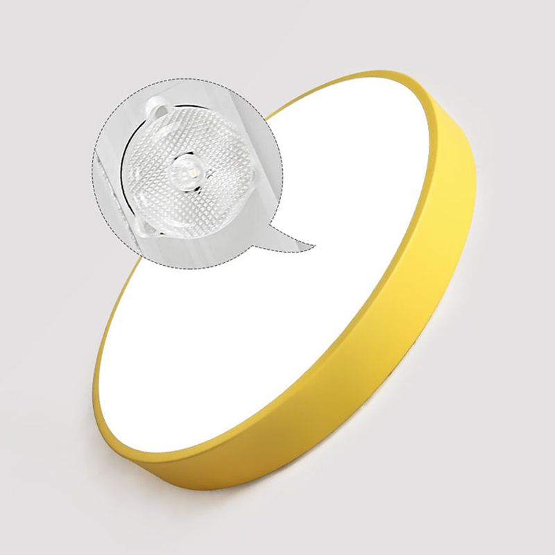 GlowRing | Ceiling Light – Ultra-Slim LED with Pastel Elegance