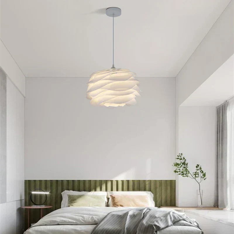 PetalGleam | Ceiling Light – Artistic Layered Design with LED Glow