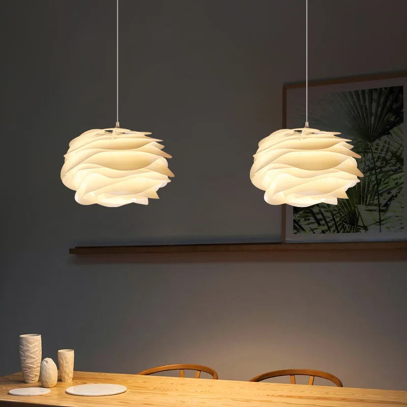 PetalGleam | Ceiling Light – Artistic Layered Design with LED Glow