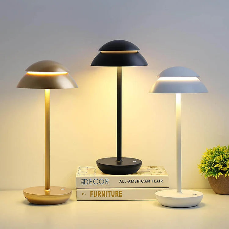 LumiEase | Wireless Table Lamp – Scandinavian Design & Touch Control