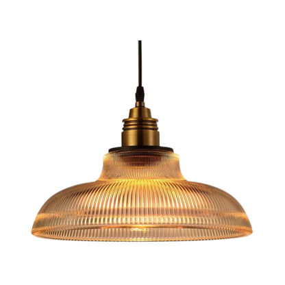 Elegant Crystal LED Ceiling Light for Living Room – Classic Retro Design with Glass Shade, Adjustable Length 0