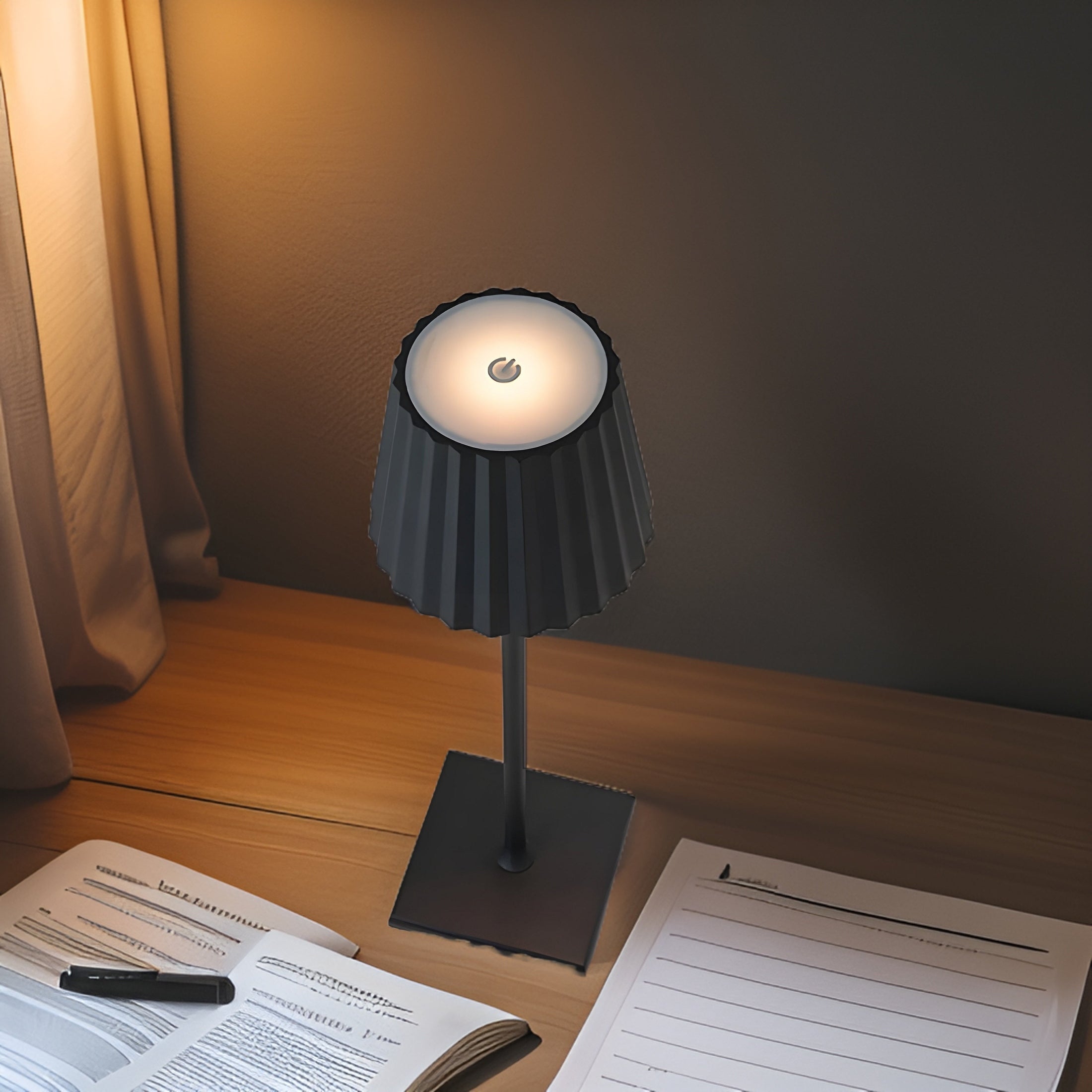 LumaSet | Wireless Table Lamp – Elegant Touch Control Lighting