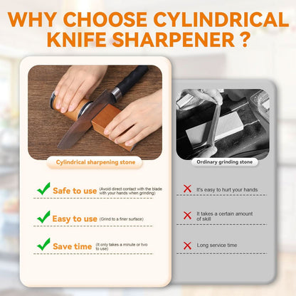 GlideSteel | Rolling Knife Sharpener – Precise Professional Edges