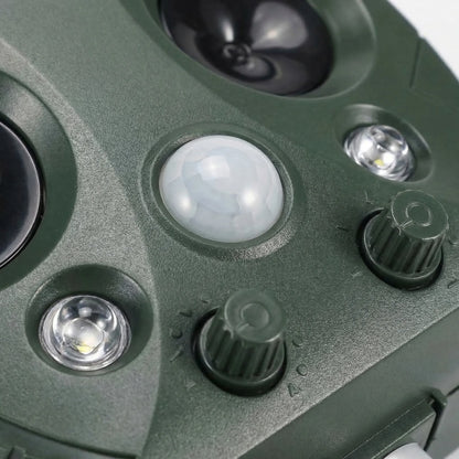 Scarpulse - Solar-Powered Ultrasonic Outdoor Pest Repeller Decoluxe.co.uk