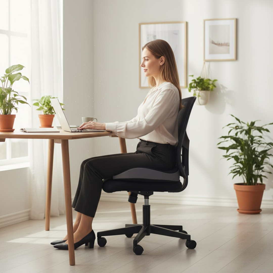 Seatwell - Contoured Ergonomic Seat Cushion Decoluxe.co.uk