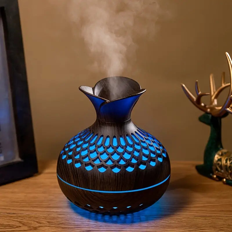 AromaLuxe | Aroma Diffuser – Elegant Ultrasonic Mist Technology