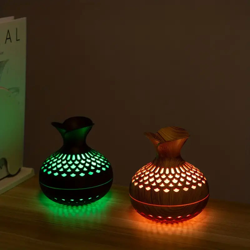 AromaLuxe | Aroma Diffuser – Elegant Ultrasonic Mist Technology