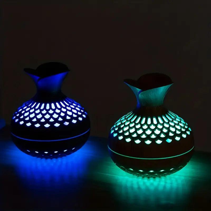 AromaLuxe | Aroma Diffuser – Elegant Ultrasonic Mist Technology