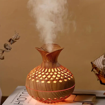 AromaLuxe | Aroma Diffuser – Elegant Ultrasonic Mist Technology