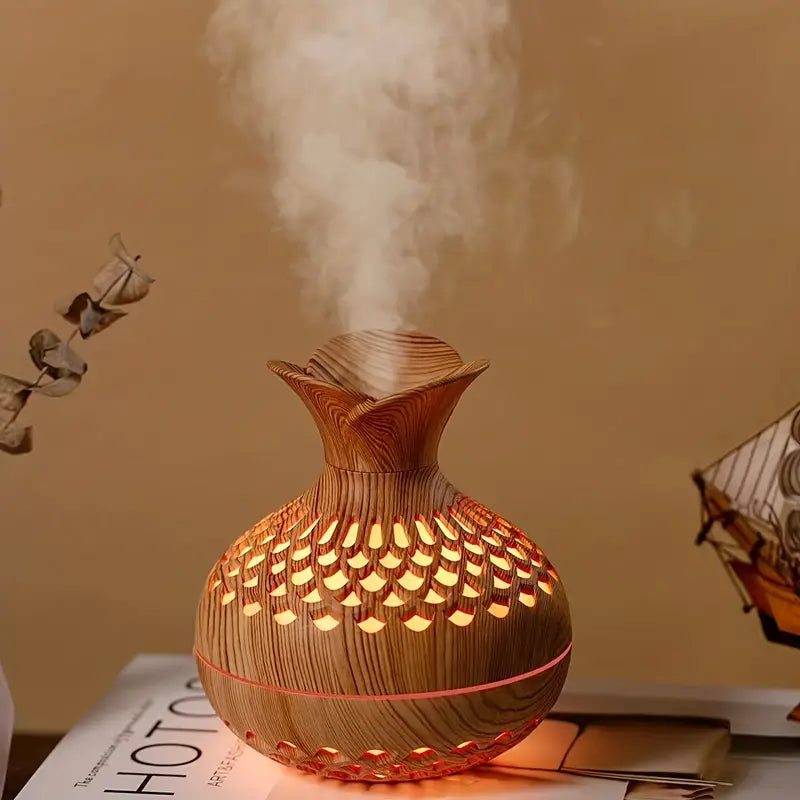 AromaLuxe | Aroma Diffuser – Elegant Ultrasonic Mist Technology