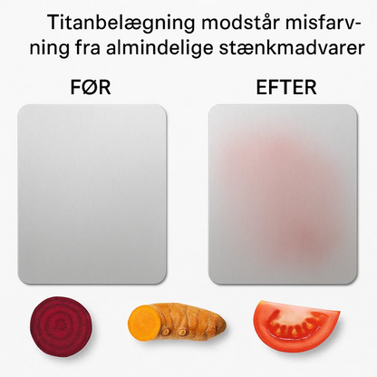 Slyvex - Antibacterial Titanium-Coated Chopping Board Decoluxe.co.uk